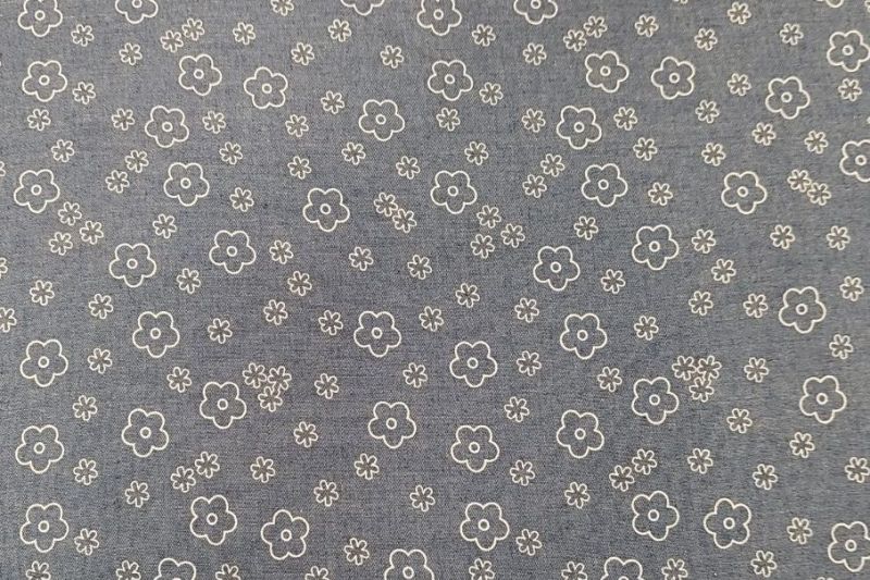 Soepel-vallende-jeans-katoen-stof-fijne-bloemetjes-x817
