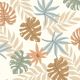 Poplin-katoen-stof-bladerenprint-x613