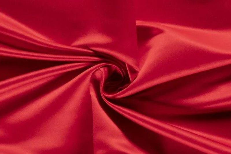 Bruidssatijn-stof-rood