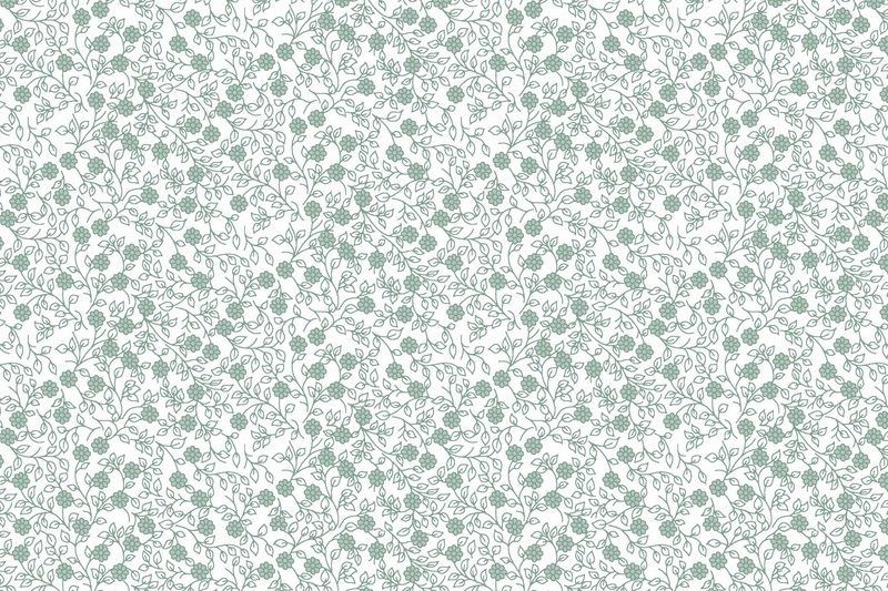 Poplin-katoen-stof-fijne-takjes-en-bloemetjesprint-x441