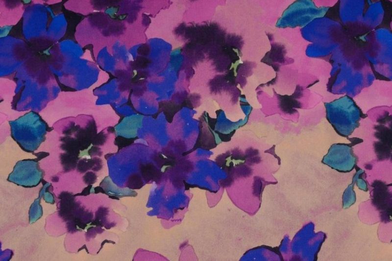 Soepel-vallende-satijn-de-luxe-stof-digitale-bloemenprint-x788