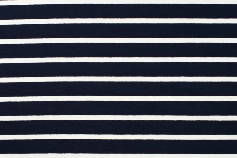 Tricot-viscose-stof-streep-motief-y167