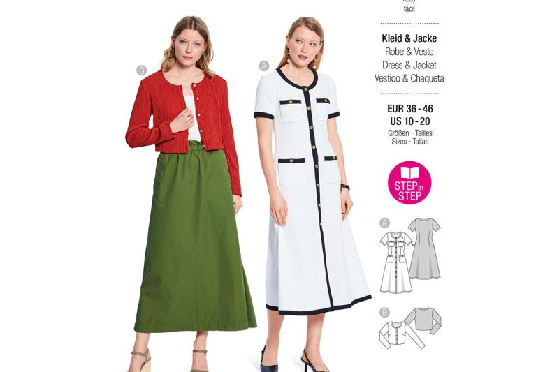 5652-Burda-naaipatroon-jurk-en-vest