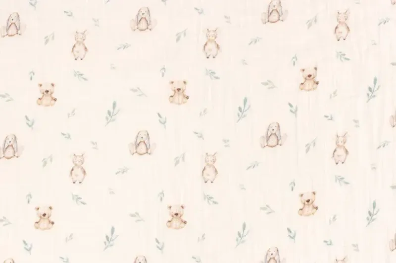 Mousseline-stof-digitale-beren-en-giraffenprint-p713