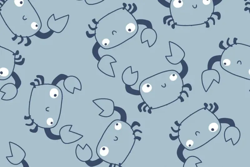 Tricot-katoen-stof-krabbenprint-y311