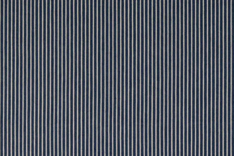 Denim Stof, Fijne Streep, Blauw. P934-1