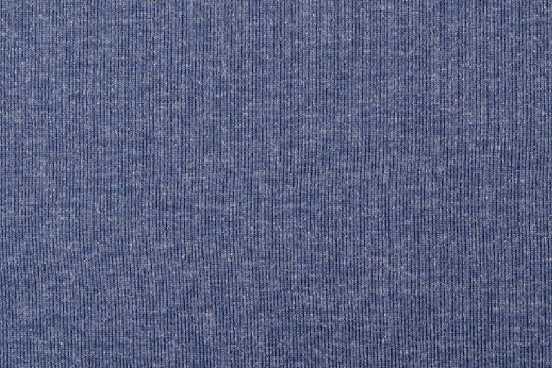 Gebreide rib stof, met glitter, kobalt blauw. P980-1
