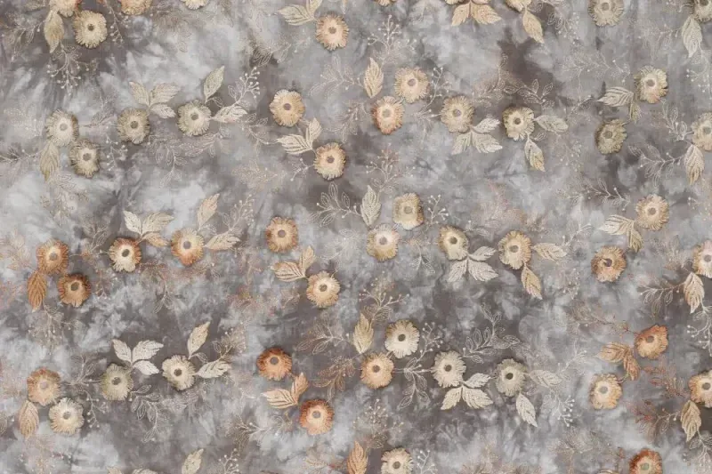 Broderie-stof-tie-dye-bloemen-y303