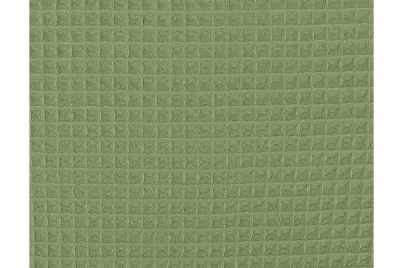 Wafeldoek stof, olijf groen. WA126-1