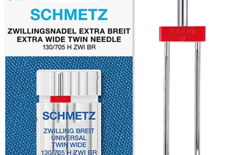 Schmetz Naaimachine Naalden, Universeel, Tweelingnaald 60/100