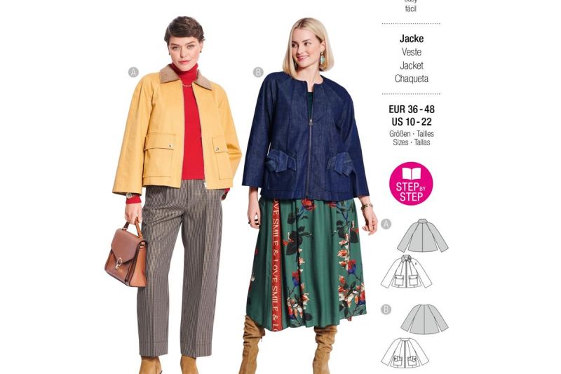 5695 burda naaipatroon jas