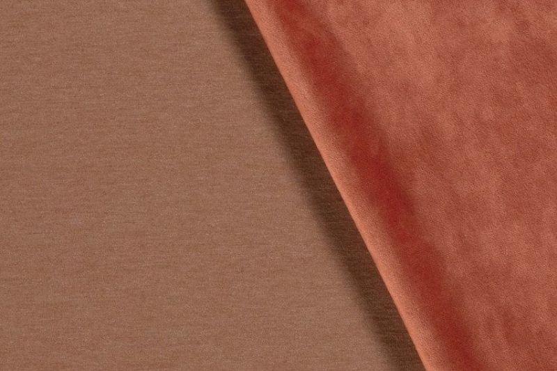 Alpen-fleece-stof-roest-oranje-melee-x804