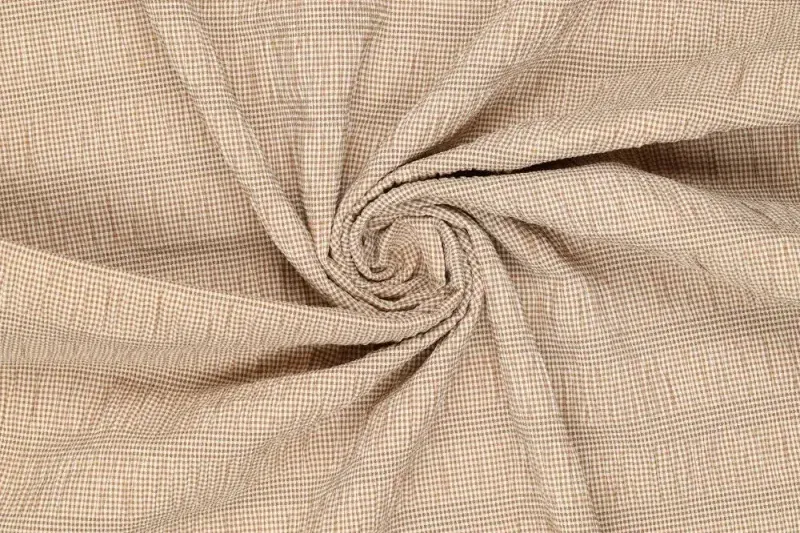 Seersucker-smok-stof-fijne-ruit-P223