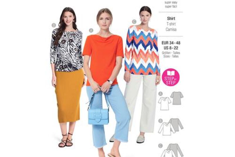 Burda Style, Naaipatroon top. 5926-1
