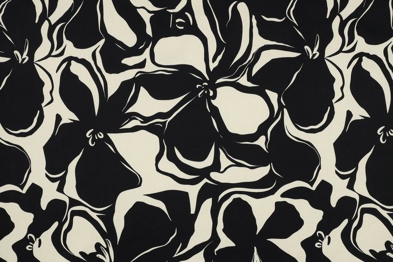 Katoen-satijn-stof-grote-bloemenprint-x523
