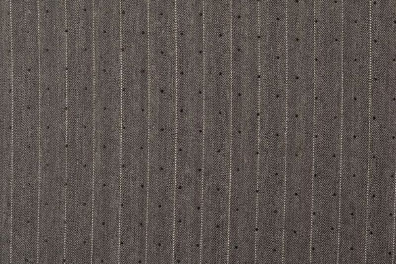Viscose Jersey stof, streep print met strass steentjes, grijs, P988-1