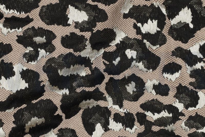 Jacquard-stof-panterprint-y659