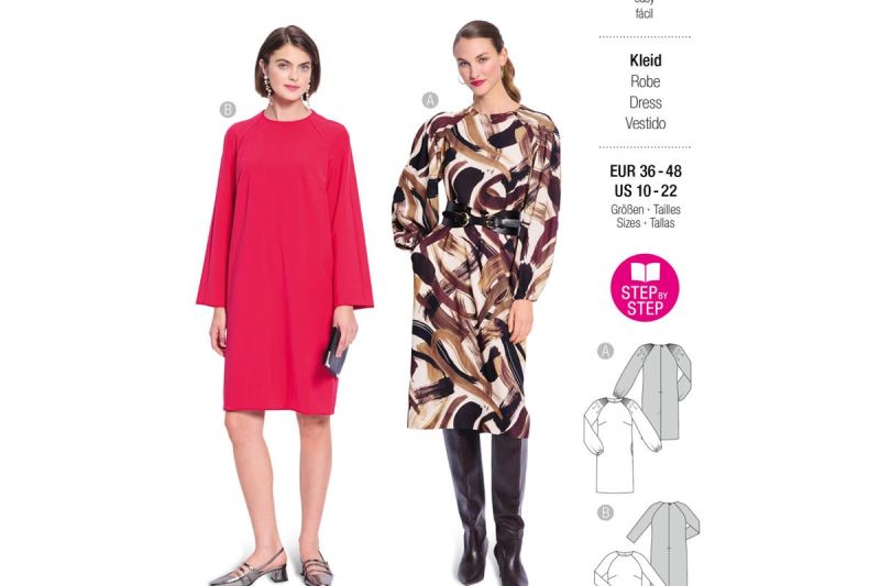 5614-Burda-style-naaipatroon-jurk.