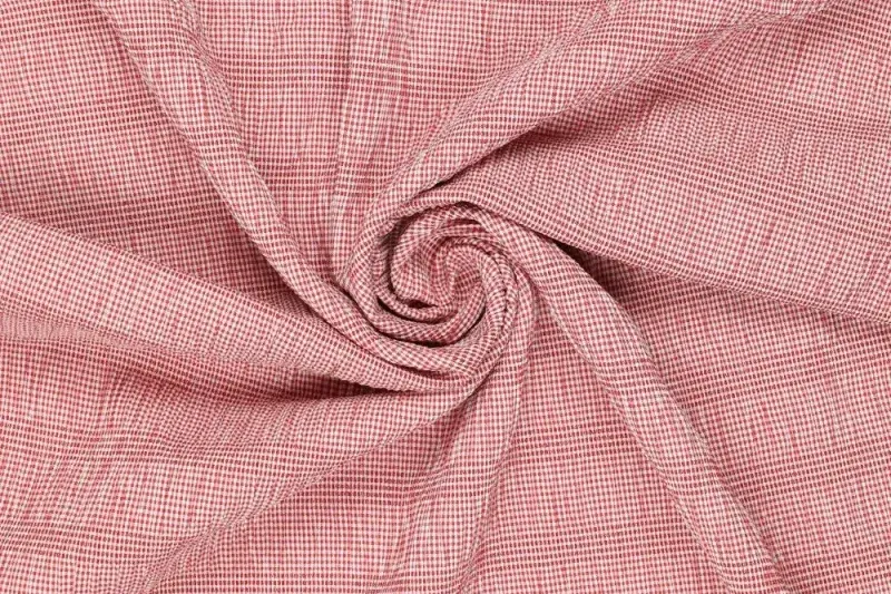 Seersucker-smok-stof-fijne-ruit-P225