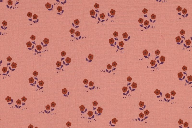 Hydrofiel-mousseline-stof-bloemetjesprint-P158