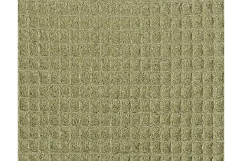 Wafeldoek stof, leger groen. WA1121-1