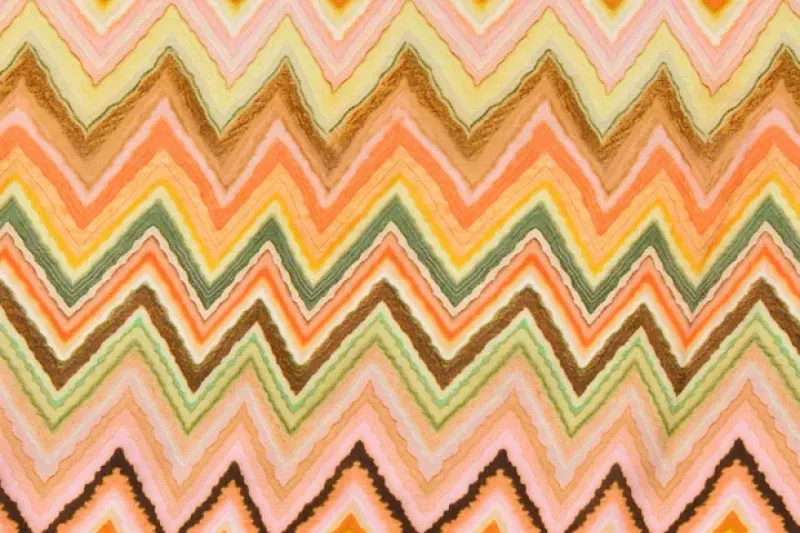 Viscose-satijn-stof-zigzagprint-y79