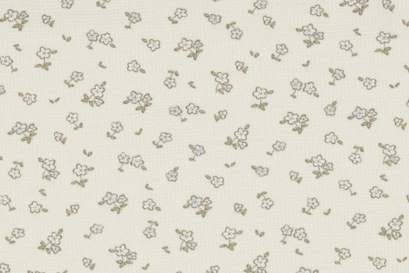 Wafel-stof-fijn-millefleurs-bloemen-x1229