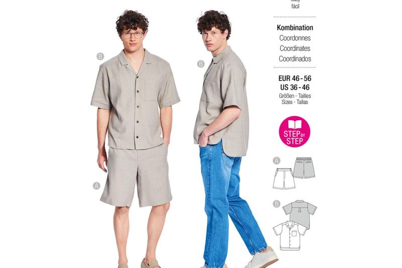 5640-burda-naaipatroon-shirt-en-korte-broek
