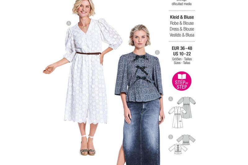 5669-burda-naaipatroon-jurk-en-blouse