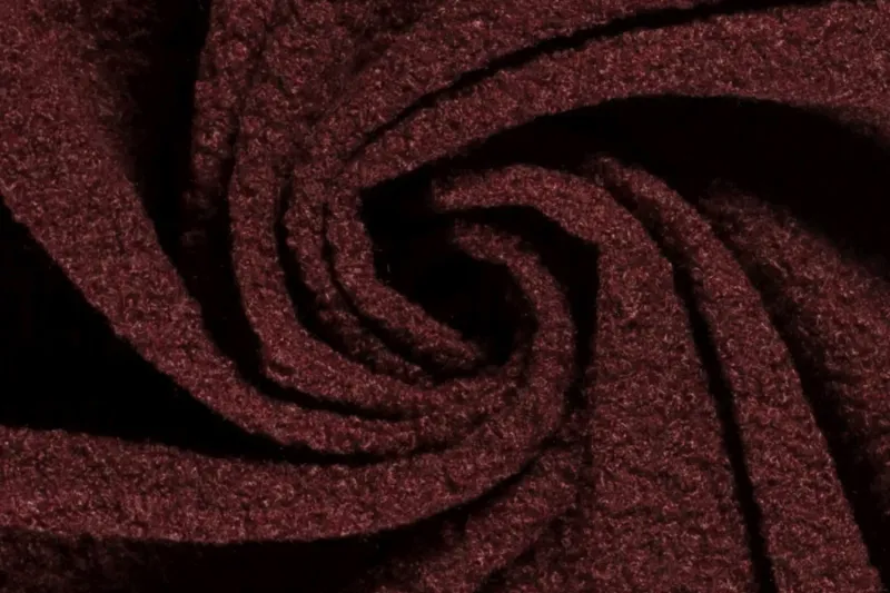 Boucle-stof-bordeaux-y486a