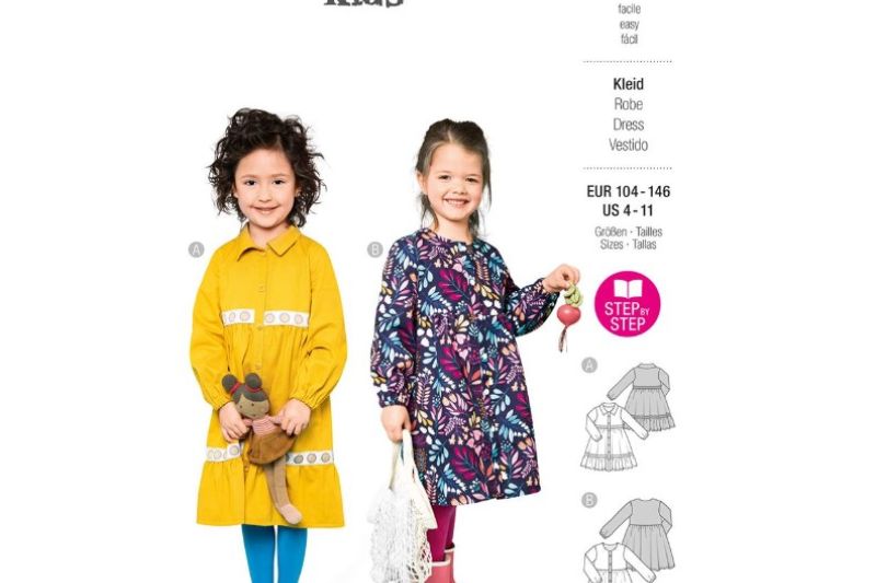 Burda-style-naaipatroon-kids-jurk-9217