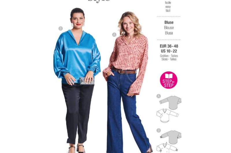 Burda-style-naaipatroon-blouse-5780