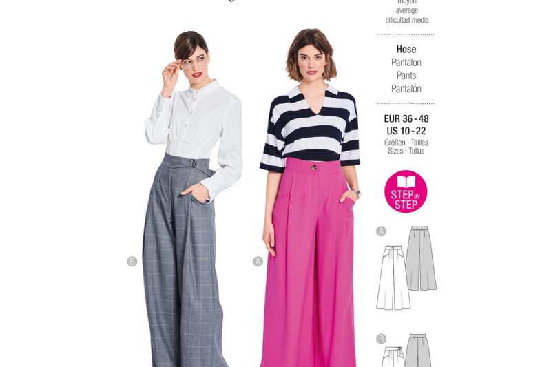 Burda Style, Naaipatroon broek 5751-1