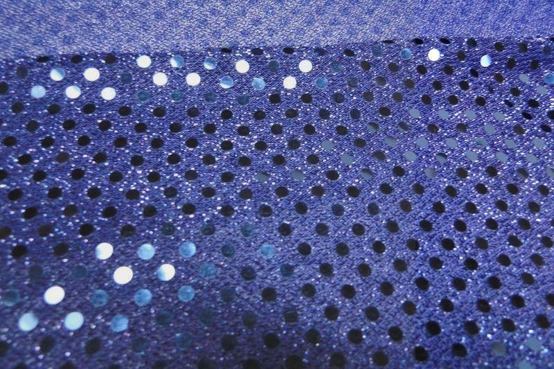 Paillet lurex F312 donkerblauw/donkerblauw