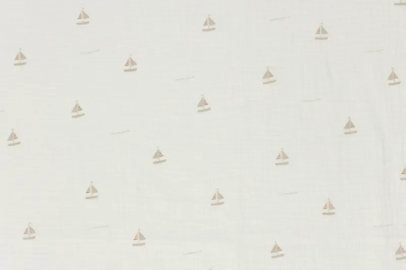 Mousseline-dubbeldoek-stof-zeilbootjesprint-y539