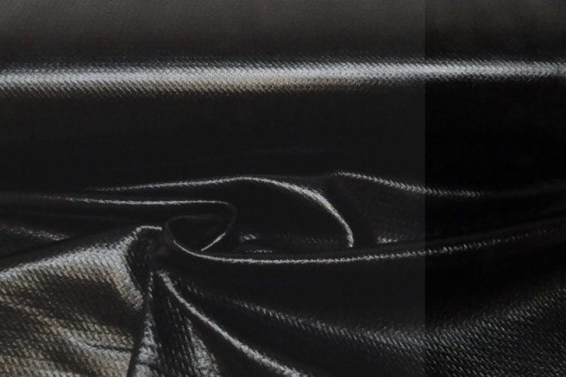 Metallic stretch stof
