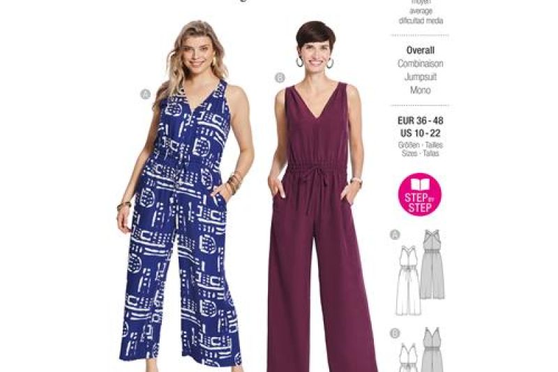 Burda Style, Naaipatroon jurk 5817-1