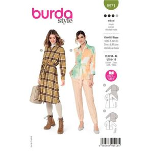 Burda-style-naaipatroon-overhemdblouse-jurk-5971