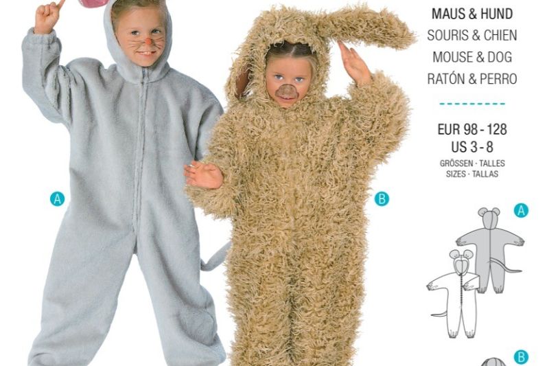 Burda-Kids-Style-naaipatroon-muis-en-konijn-4107