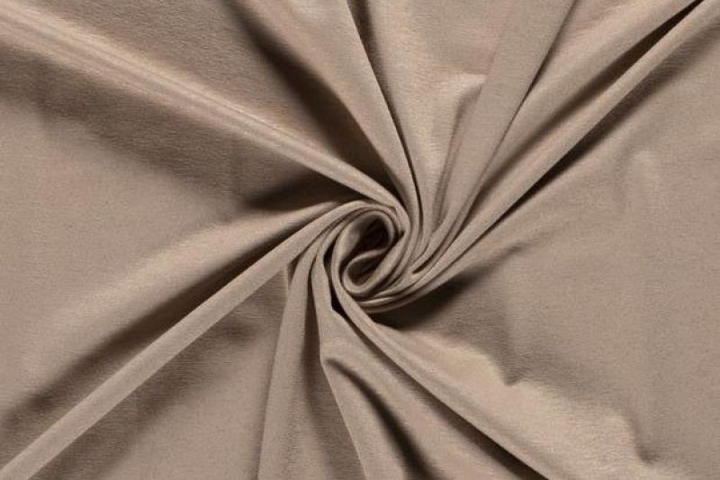 Tricot viscose taupe