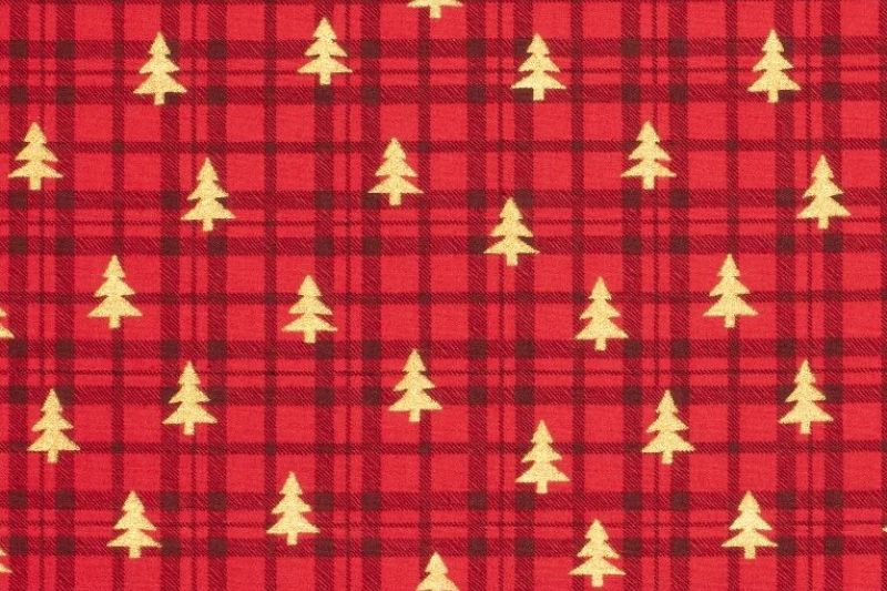 Kerst-katoen-stof-bomen-foliedruk-ker03