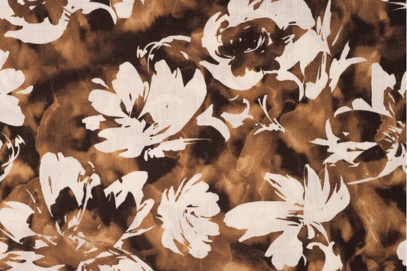 Rayon-slub-stretch-stof-bloemenprint-y148