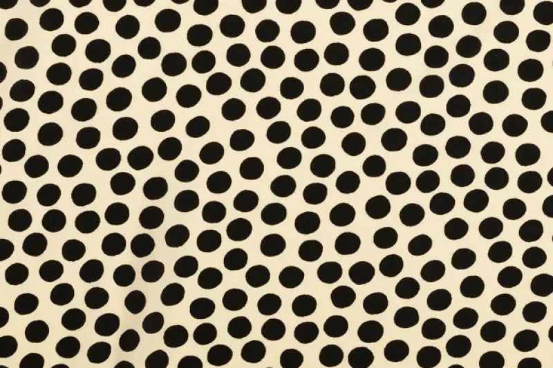 Poplin-viscose-stof-dots-y93