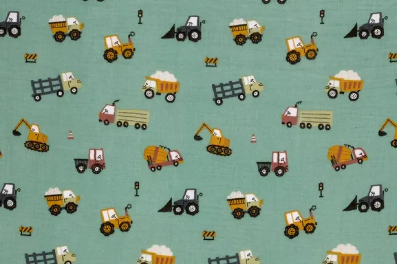 Mousseline-stof-voertuigenprint-P715