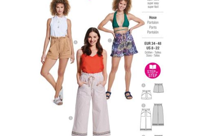 Burda Style, Naaipatroon broek en short 5808-1