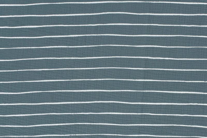 Mousseline-dubbeldoek-stof-streep-motief-y516