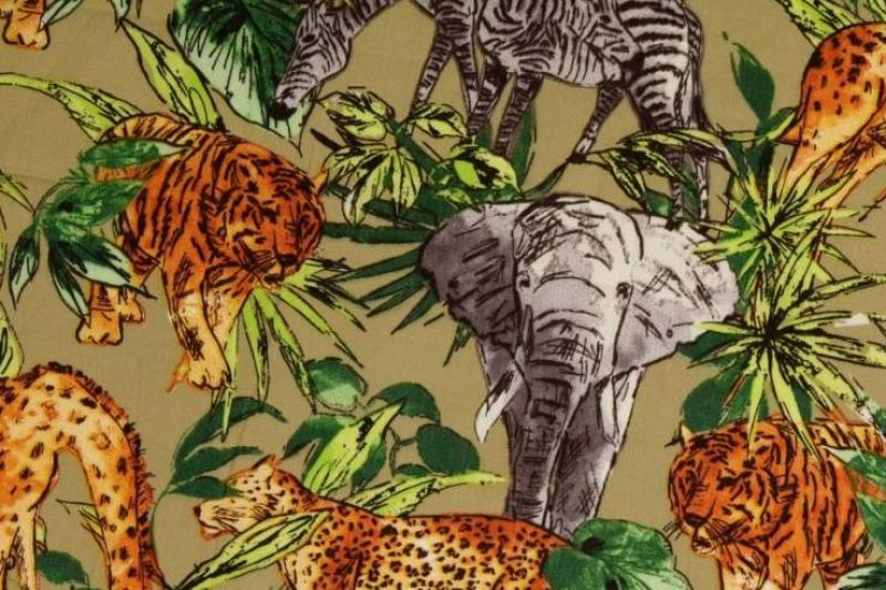 Q4559-viscose-stof-safari-print-groen-bruin-zwart