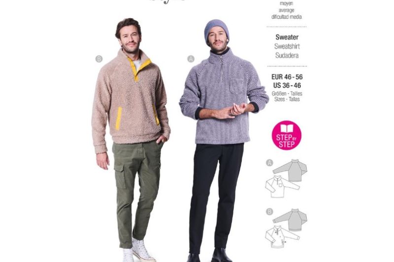 Burda-style-naaipatroon-sweater-5791