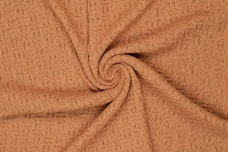 Gebreide-stof-square-jacquard-mocca-0864