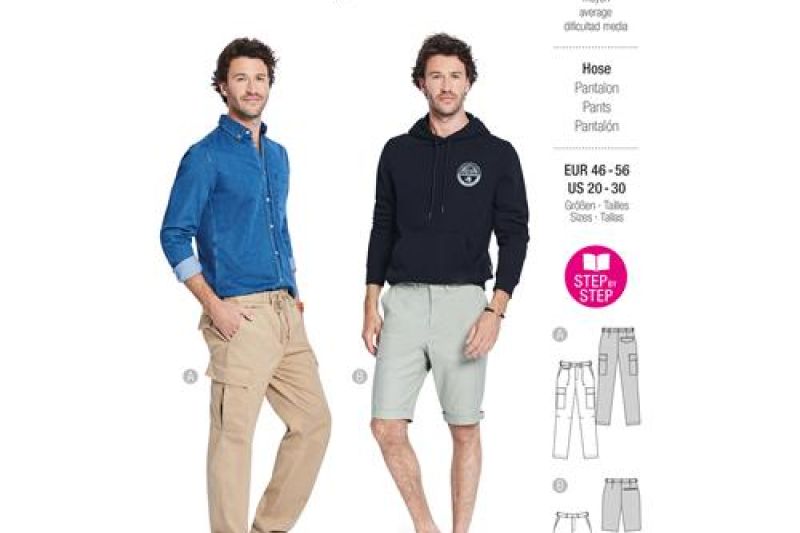 Burda Style, Naaipatroon mannen broek 5814-1